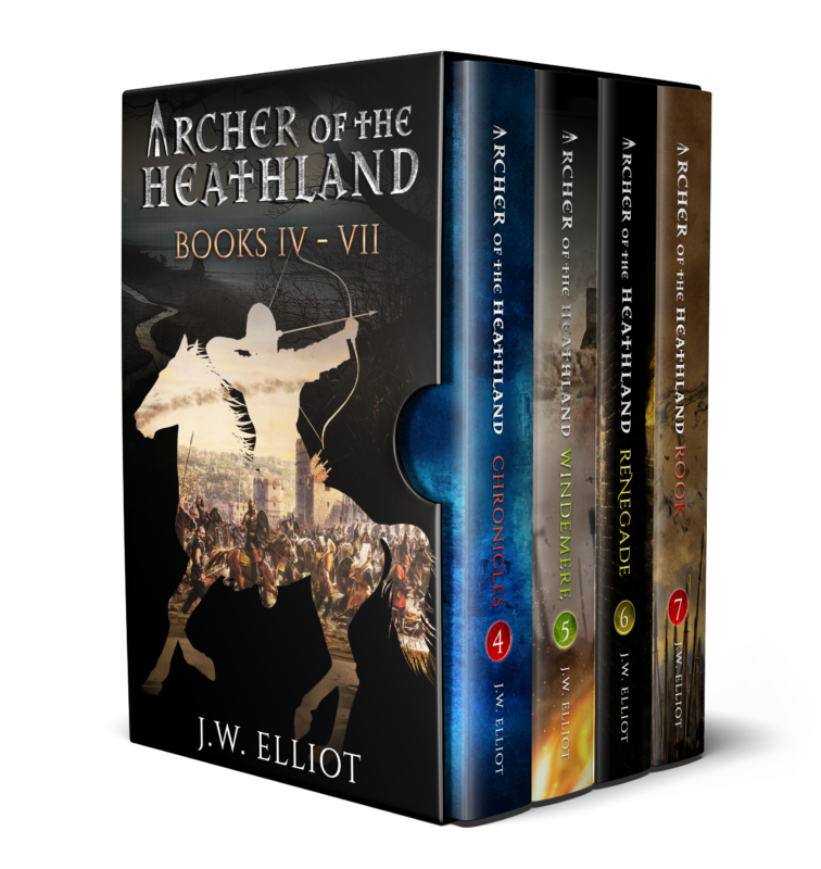 Archer of the Heathland: Box Books Set 4-7