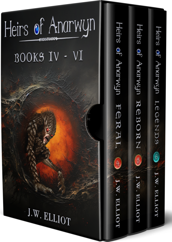 Heirs of Anarwyn, Box Set (4-6)